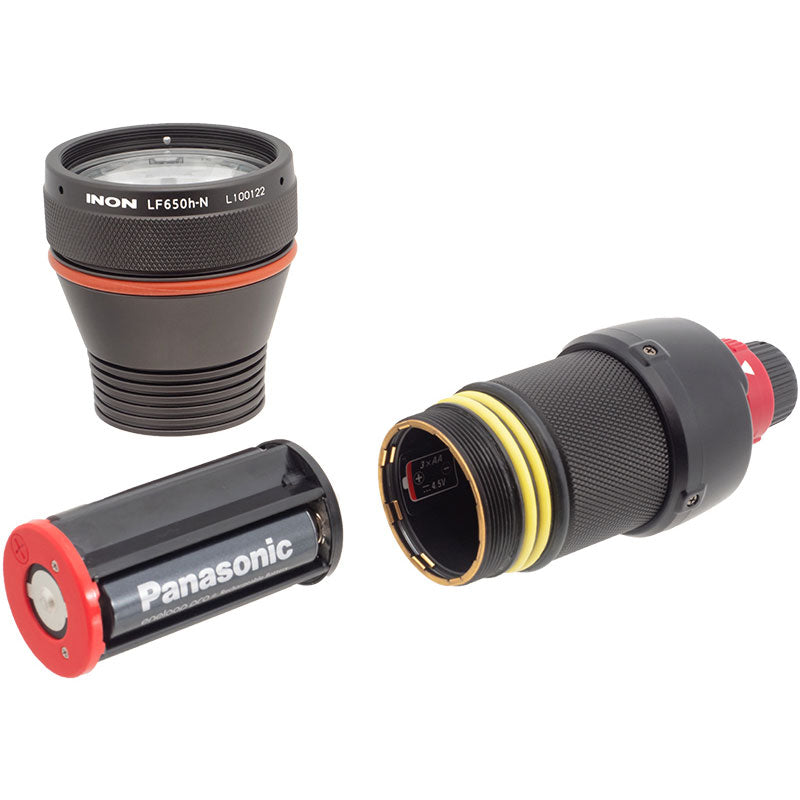 INON LF650h-N LED Flashlight (650 Lumens, 5° Narrow Beam) INON LF650h-N LED Flashlight (650 Lumens, 5° Narrow Beam)